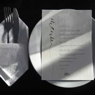 Luxury Embossed Napkins — 50 Pack